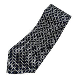 Polo by Ralph Lauren Navy Blue Printed Silk Tie